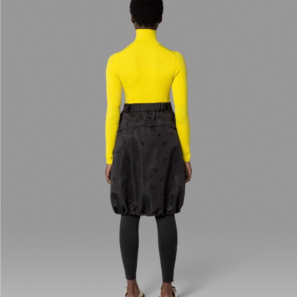 North face renewed Logo Jacquard skirt